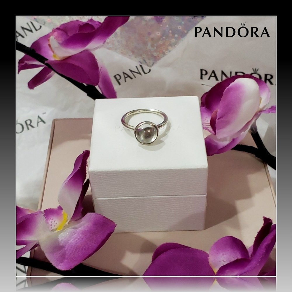 🚫 SOLD 🚫 PANDORA Poetic Droplet Ring 🌺